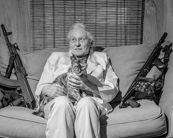 Borderlands is a documentary essay shot along the US side of the border with Mexico between 2017 and 2019, at the height of the Trump era